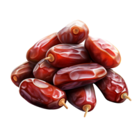 AI generated Ramadan dates png isolated on transparent background