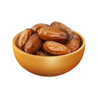 AI generated Ramadan dates png isolated on transparent background