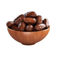 AI generated Ramadan dates png isolated on transparent background