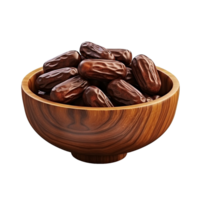 AI generated Ramadan dates png isolated on transparent background