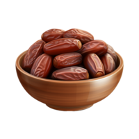 AI generated Ramadan dates png isolated on transparent background