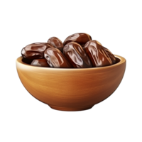 AI generated Ramadan dates png isolated on transparent background