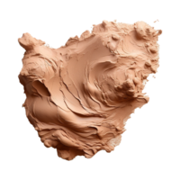 AI generated Clay isolated on transparent background png