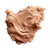 AI generated Clay isolated on transparent background png