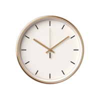 AI generated Clock png isolated on transparent background