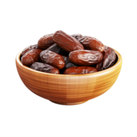 AI generated Ramadan dates png isolated on transparent background