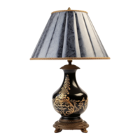 AI generated Vintage lamp isolated on transparent background png