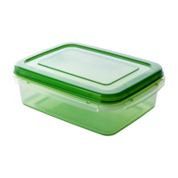 AI generated Plastic box isolated on transparent background png