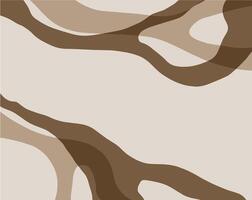 Abstract wave brown color design for templates. vector