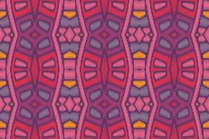 Abstract ethnic pattern art. Ikat seamless pattern traditional. American, Mexican style. vector