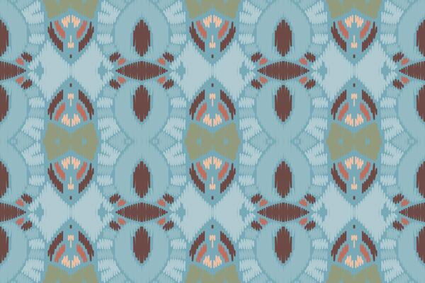Ikat designs tribal cross Seamless Pattern. Ethnic Geometric Batik Ikkat Digital vector textile Design for Prints Fabric saree Mughal brush symbol Swaths texture Kurti Kurtis Kurtas