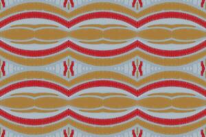 ikat diseña un patrón cruzado tribal sin costuras. étnico geométrico batik ikkat vector digital diseño textil para estampados tela sari mughal cepillo símbolo franjas textura kurti kurtis kurtas