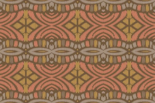 Ikat designs tribal cross Seamless Pattern. Ethnic Geometric Batik Ikkat Digital vector textile Design for Prints Fabric saree Mughal brush symbol Swaths texture Kurti Kurtis Kurtas