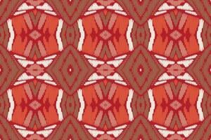 ikat diseña un patrón cruzado tribal sin costuras. étnico geométrico batik ikkat vector digital diseño textil para estampados tela sari mughal cepillo símbolo franjas textura kurti kurtis kurtas