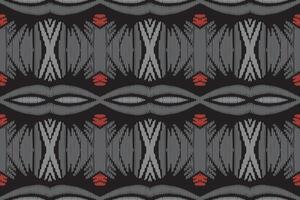 patrón ikat en tribal. geométrico étnico tradicional. estilo mexicano a rayas. diseño para fondo, papel tapiz, ilustración vectorial, tela, ropa, batik, alfombra, bordado. vector