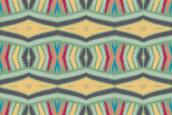 Ikat designs tribal cross Seamless Pattern. Ethnic Geometric Batik Ikkat Digital vector textile Design for Prints Fabric saree Mughal brush symbol Swaths texture Kurti Kurtis Kurtas