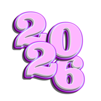 contento nuevo año 2026 png