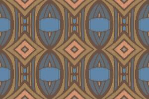 Ikat designs tribal cross Seamless Pattern. Ethnic Geometric Batik Ikkat Digital vector textile Design for Prints Fabric saree Mughal brush symbol Swaths texture Kurti Kurtis Kurtas