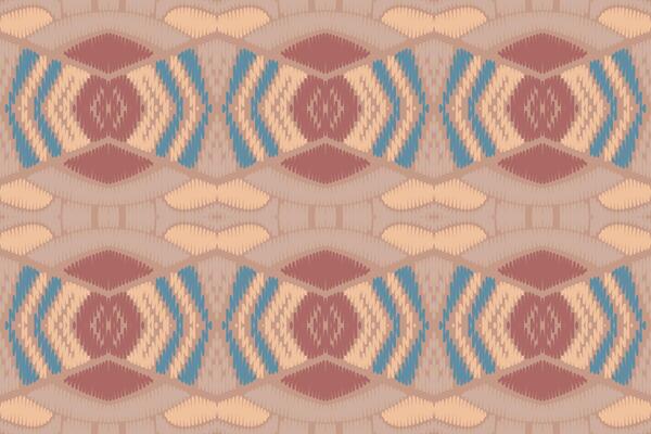 Ikat designs tribal cross Seamless Pattern. Ethnic Geometric Batik Ikkat Digital vector textile Design for Prints Fabric saree Mughal brush symbol Swaths texture Kurti Kurtis Kurtas