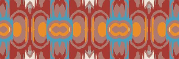 Ethnic ikat seamless pattern in tribal. Design for background, wallpaper, vector illustration, fabric, clothing, carpet, textile, batik, embroidery.