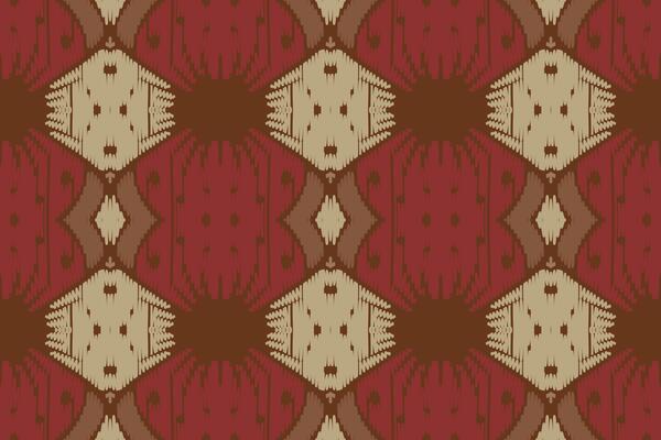 Ikat designs tribal cross Seamless Pattern. Ethnic Geometric Batik Ikkat Digital vector textile Design for Prints Fabric saree Mughal brush symbol Swaths texture Kurti Kurtis Kurtas