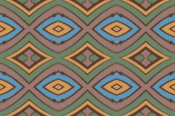 Ikat designs tribal cross Seamless Pattern. Ethnic Geometric Batik Ikkat Digital vector textile Design for Prints Fabric saree Mughal brush symbol Swaths texture Kurti Kurtis Kurtas