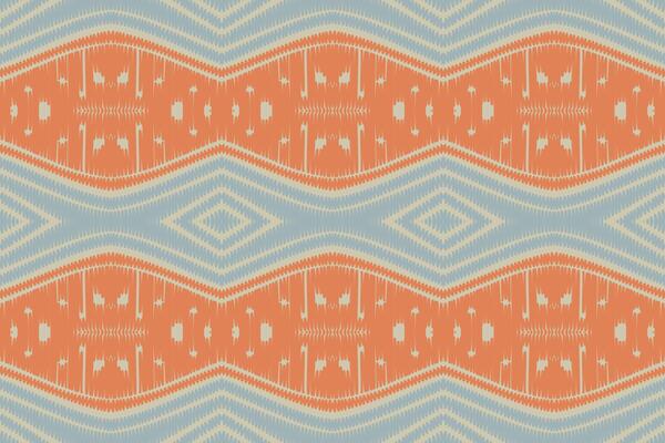Ikat designs tribal cross Seamless Pattern. Ethnic Geometric Batik Ikkat Digital vector textile Design for Prints Fabric saree Mughal brush symbol Swaths texture Kurti Kurtis Kurtas