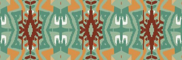 Abstract ethnic pattern art. Ikat seamless pattern in tribal. Design for background, wallpaper, vector illustration, fabric, clothing, carpet, embroidery.