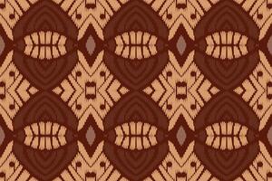 diseño de patrón étnico de bordado geométrico abstracto ikat. tela azteca alfombra mandala ornamento chevron textil decoración papel pintado. tribal boho nativo étnico pavo tradicional vector de fondo