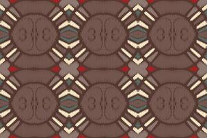 patrón ikat en tribal. geométrico étnico tradicional. estilo mexicano a rayas. diseño para fondo, papel tapiz, ilustración vectorial, tela, ropa, batik, alfombra, bordado. vector