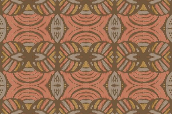 Ikat designs tribal cross Seamless Pattern. Ethnic Geometric Batik Ikkat Digital vector textile Design for Prints Fabric saree Mughal brush symbol Swaths texture Kurti Kurtis Kurtas