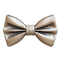 AI generated Elegant dressy bowtie isolated on white background, perfect for formal attire, Ai Generated. photo