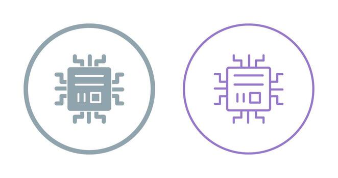 Microchip Vector Icon