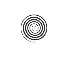 Circle, helix, scroll, spiral icon. Vector illustration.