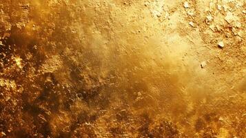 AI generated Abstract gold shiny texture for an intriguing and elegant wall background, Ai Generated photo