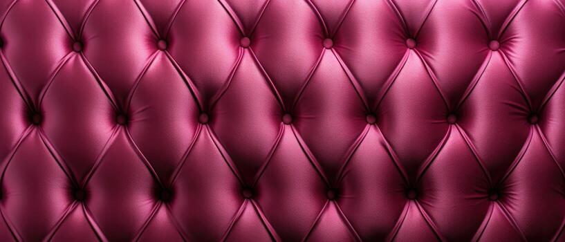 AI generated A captivating abstract texture featuring a dark pink retro vintage sofa textile fabric, adding a touch of nostalgia to your design, Ai Generated. photo