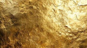 AI generated Abstract gold shiny texture for an intriguing and elegant wall background, Ai Generated photo