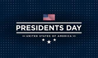 Presidents Day Background Design. vector