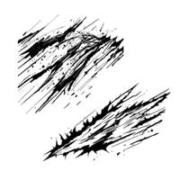 Ink splash effect brush. Ink splash vector with isolated background. Element brush for graphic design