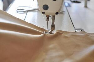 Sewing process view photo