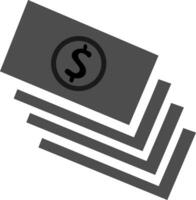 Provide a dollar or money icon in a well-organized, simple vector format suitable for commercial purposes, web, printing, or any type of design projects