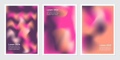 Liquid gradient color background design and Fluid composition. Creative illustration for poster, web, landing, page, cover, ad, greeting, card, promotion. vector