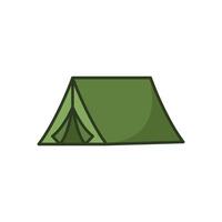 camping tent icon vector design template simple and clean