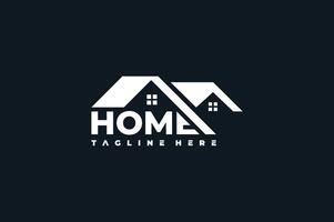 simple home logo vector