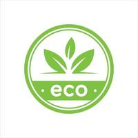 eco simpático icono diseño conjunto colección vector