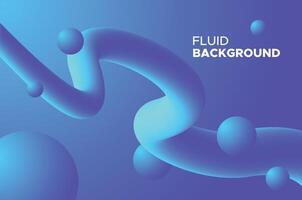 Modern Fluid Background Vector Design