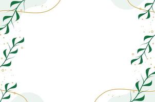 botanical design template background collection vector