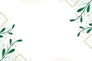 botanical design template background collection vector