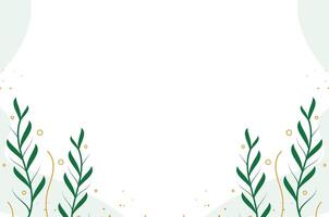 botanical design template background collection vector