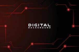 Digital Technology Background Vector Design